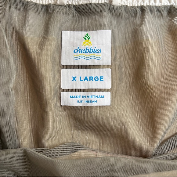 Chubbies the golden hours pattern swim shorts 5.5” inseam size XL - Picture 8 of 8